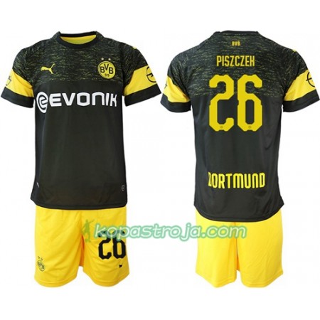Billiga Fotbollströjor Borussia Dortmund Piszczek 26 Barn Borta tröja 2018/19 Kortärmad